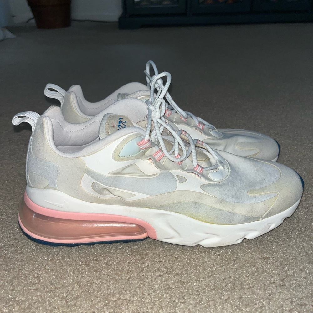 Nike Air Max 270 React American Modern Summit White Men’s Size 9